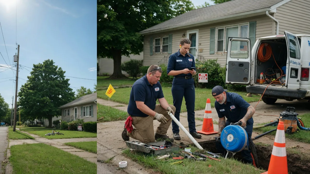 Sewer Line Repair in North Kingsville, OH near me
